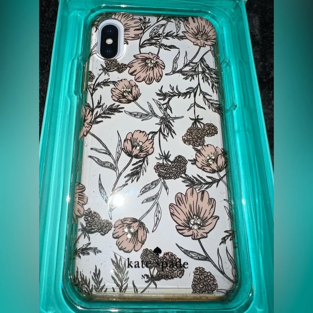 Kate Spade - iPhone case - floral - for iPhone X & iPhone XS